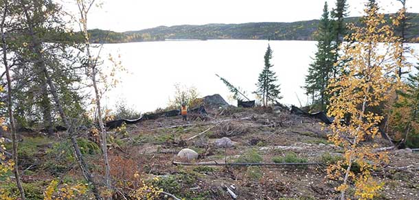 northern Saskatchewan lake and woods