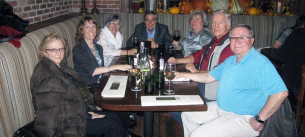 ﻿Engineering Regulators dinner at PNWER Economic Leadership Forum in Boise, Idaho (l to r): Doreen Wilson, Tara Zrymiak, P.Eng., FEC, Leah McDonald, Keith Simila, P.E., Executive Director Idaho Professional Engineers and Professional Land Surveyors, Shawna Argue, P.Eng., MBA, FEC, FCSSE, FGC(Hon), Colin Smith, P.Eng., FEC, CSSE, Past President APEGBC, Bob McDonald, P.Eng., MBA, LL.B., FEC, FGC (Hon.), FCSSE