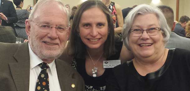 ﻿Dennis Paddock, P.Eng., FEC, Margaret-Anne Hodges, P.Eng., FEC and Wendy Paddock